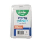 Porta carnet vertical tipo carcasa plástica Pointer