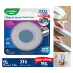 Cinta doble contacto (Doble Faz) transparente 19mm x 2.5 mts Pointer