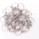 Anillo metalico para llavero 2.5 cm Color Insumos - Imagen 2